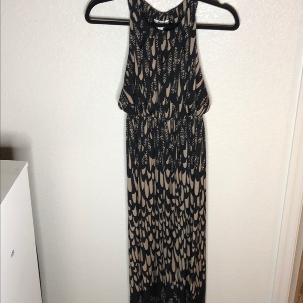 Soma Black and Tan summer maxi dress
